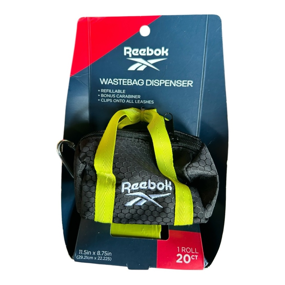New Reebok waste bag dispenser
